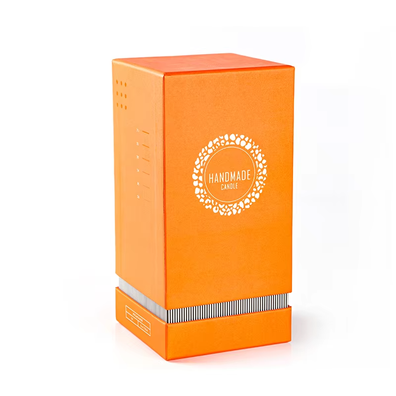 Luxury Candle Box Packaging Custom Logo Rigid Candle Boxes for Premium Gift Sets